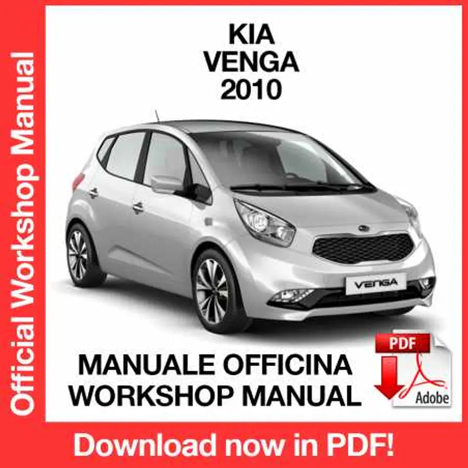 Kia Venga (2010) (EN) Workshop Repair Manual FREE PDF Download 1