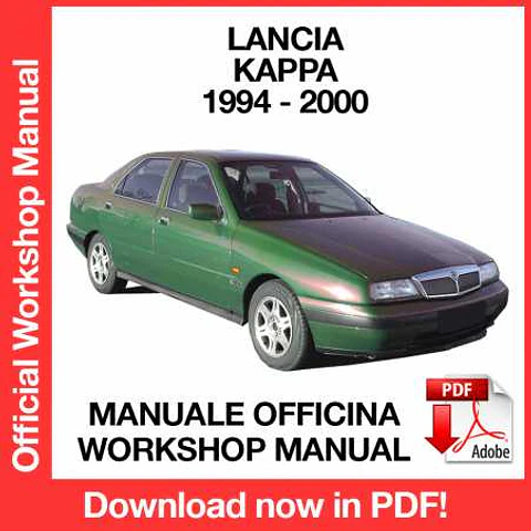 Lancia Kappa (1994, 1995, 1996, 1997, 1998, 1999, 2000) (EN) Workshop Repair Manual FREE PDF Download