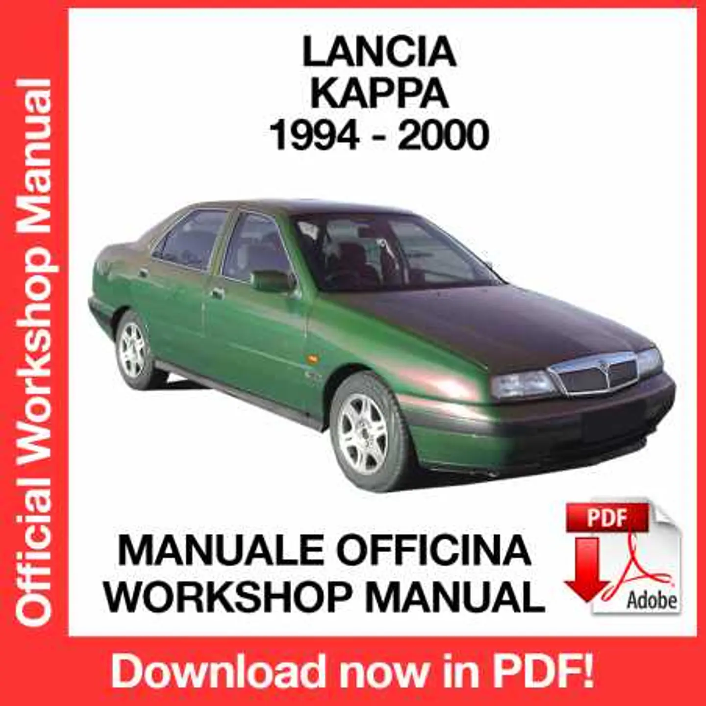 Lancia Kappa (1994, 1995, 1996, 1997, 1998, 1999, 2000) (EN) Workshop Repair Manual FREE PDF Download 1