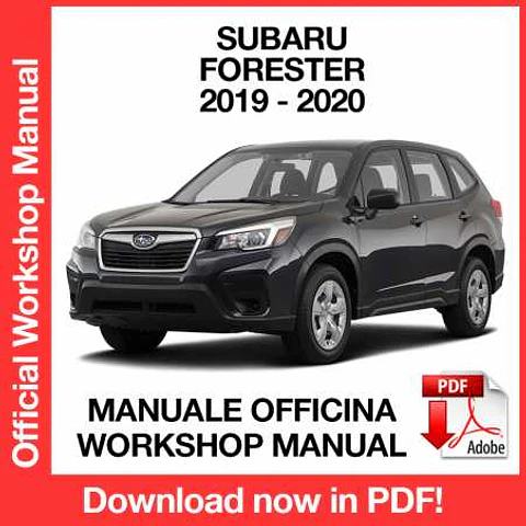 Subaru Forester SK (2019-2020) (EN) Workshop Repair Manual FREE PDF Download