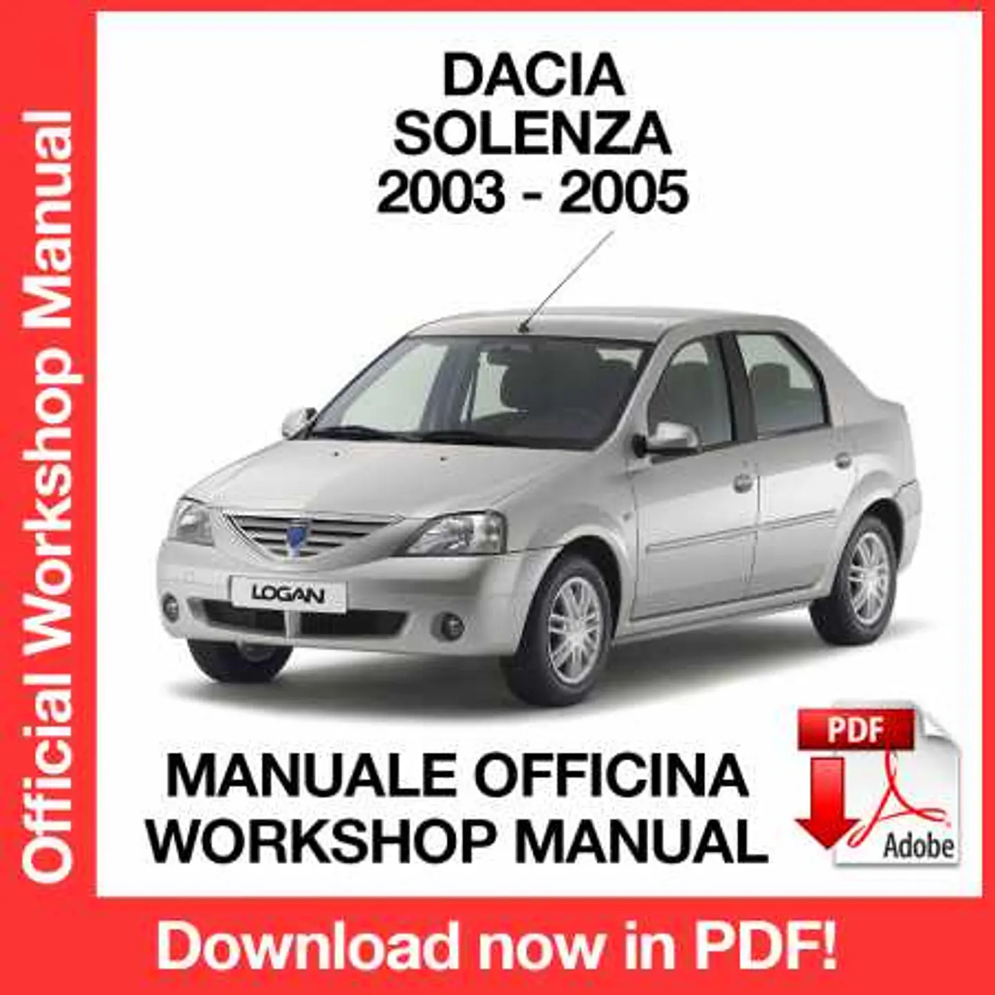 Dacia Solenza ENGINES: E7J (2003, 2004, 2005) (EN) Workshop Repair Manual FREE PDF Download 1