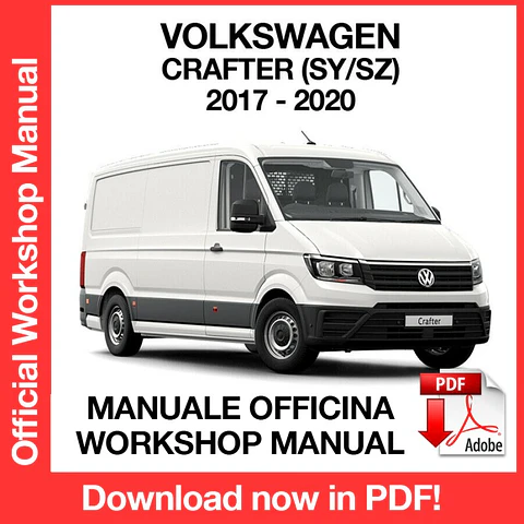 Volkswagen Crafter (2017-2018-2019-2020) (EN) Workshop Repair Manual FREE PDF Download