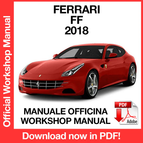 FERRARI FF (EN) Workshop Repair Manual FREE PDF Download