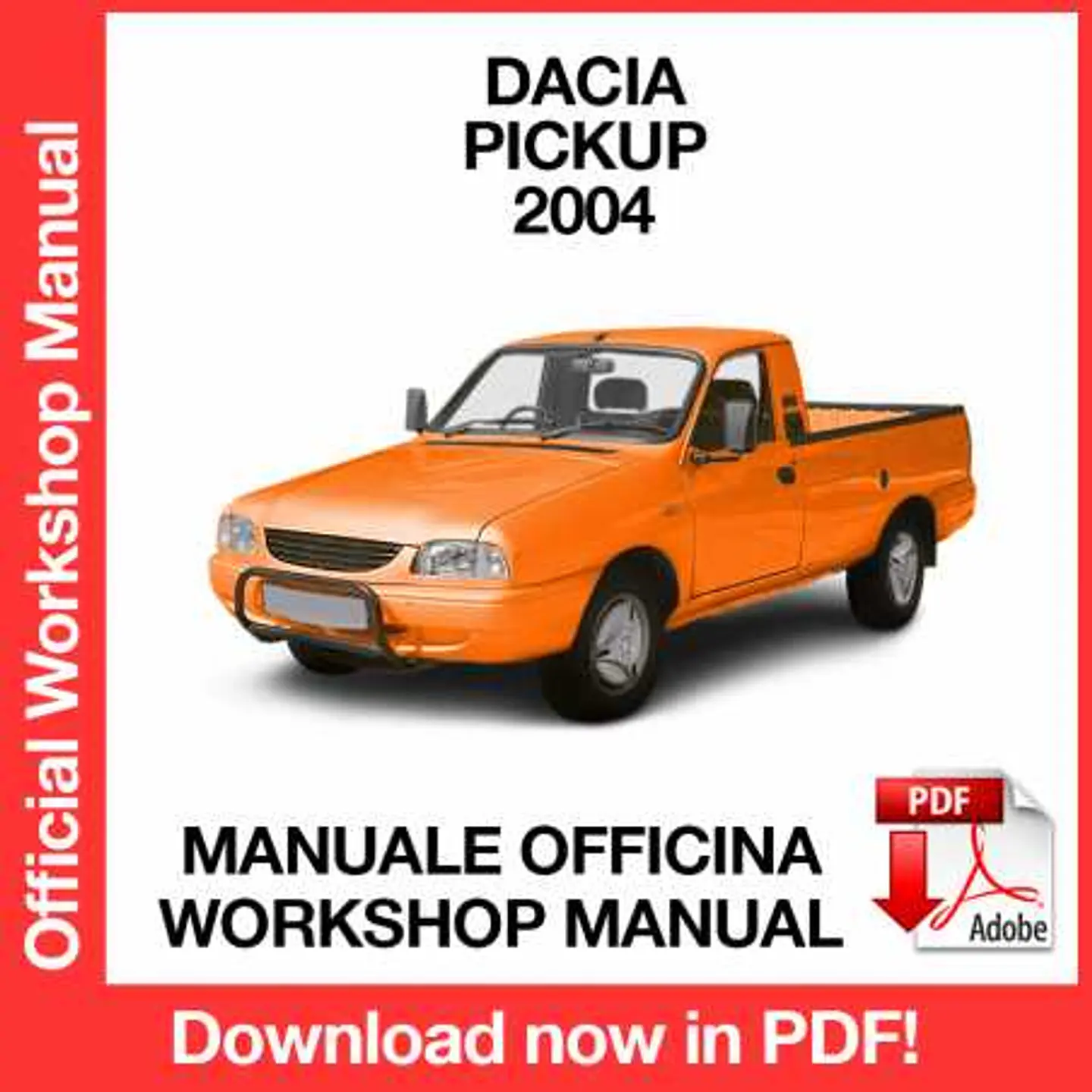 Dacia Pickup (2004) (EN) Workshop Repair Manual FREE PDF Download 1