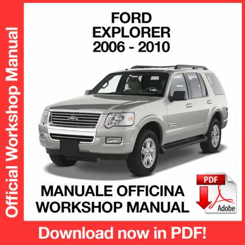 Ford Explorer (2006, 2007, 2008, 2009, 2010) (EN) Workshop Repair Manual FREE PDF Download 1