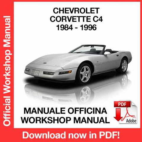 Chevrolet Corvette C4 (1991, 1992, 1993, 1994, 1995, 1996) (EN) Workshop Repair Manual FREE PDF Download