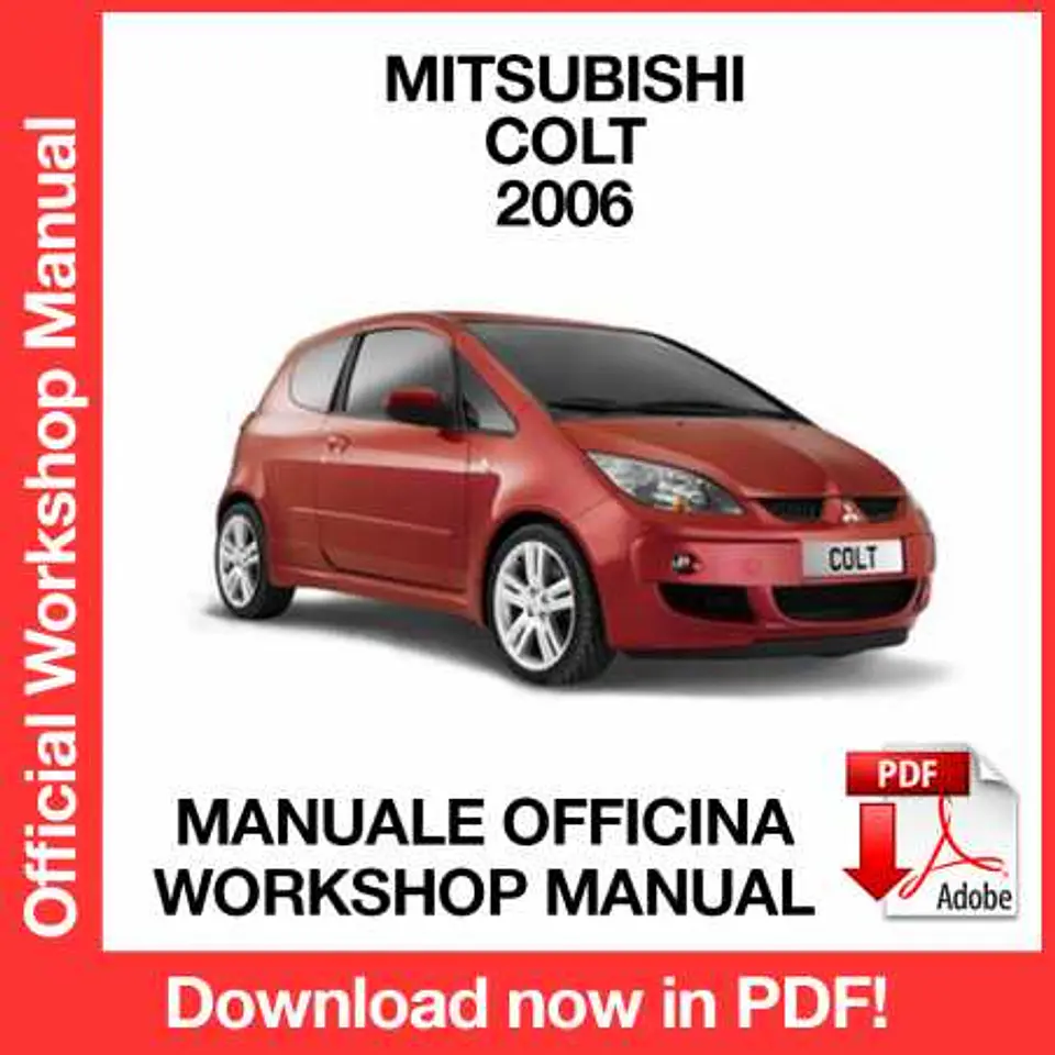 Mitsubishi Colt (2006) (EN) Workshop Repair Manual FREE PDF Download 1