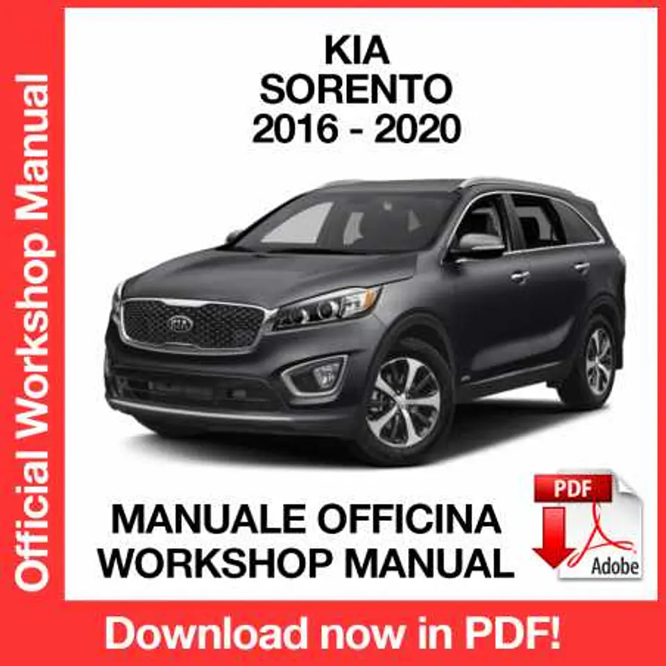 Kia Sorento (2016, 2017, 2018, 2019, 2020) (EN) Workshop Repair Manual FREE PDF Download 1