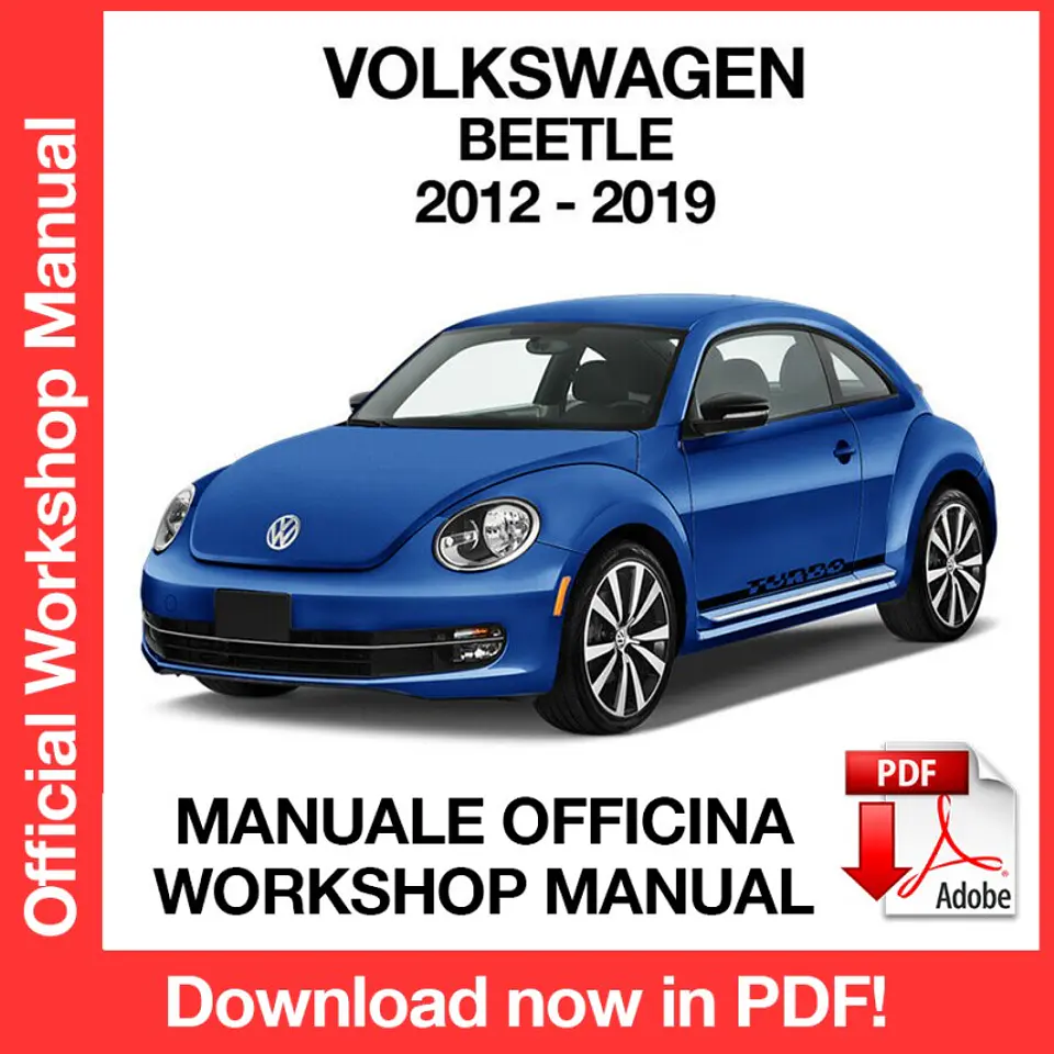 Volkswagen New Beetle ( 2015-2016-2017-2018-2019) (EN) Workshop Repair Manual FREE PDF Download 1