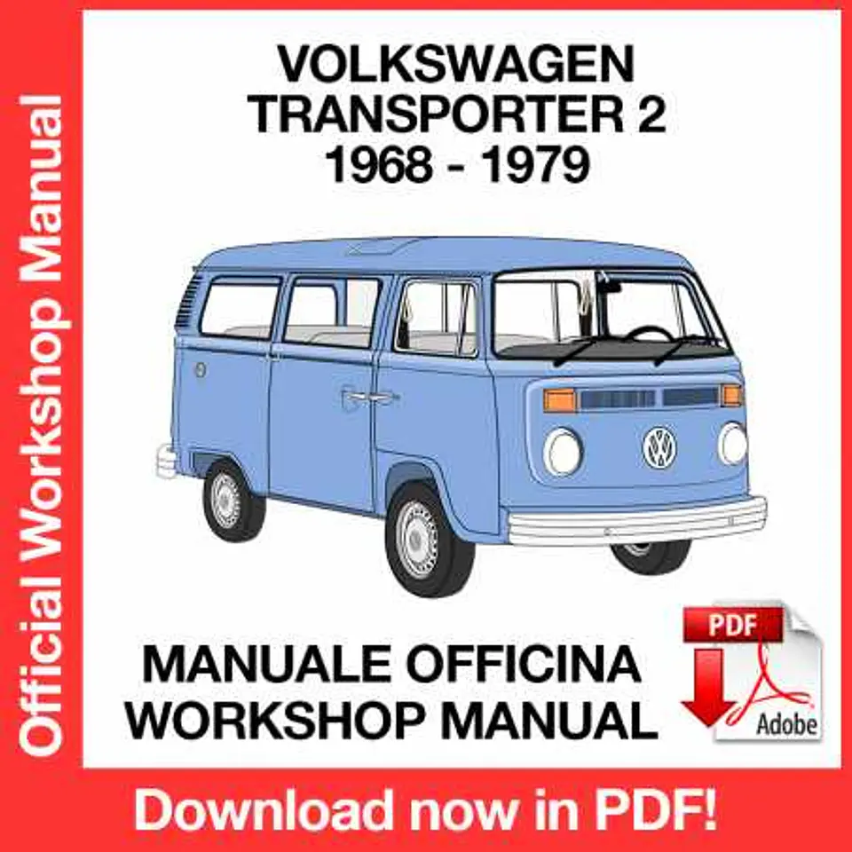 Volkswagen Transporter T2 (1968-1979) (EN) Workshop Repair Manual FREE PDF Download 1