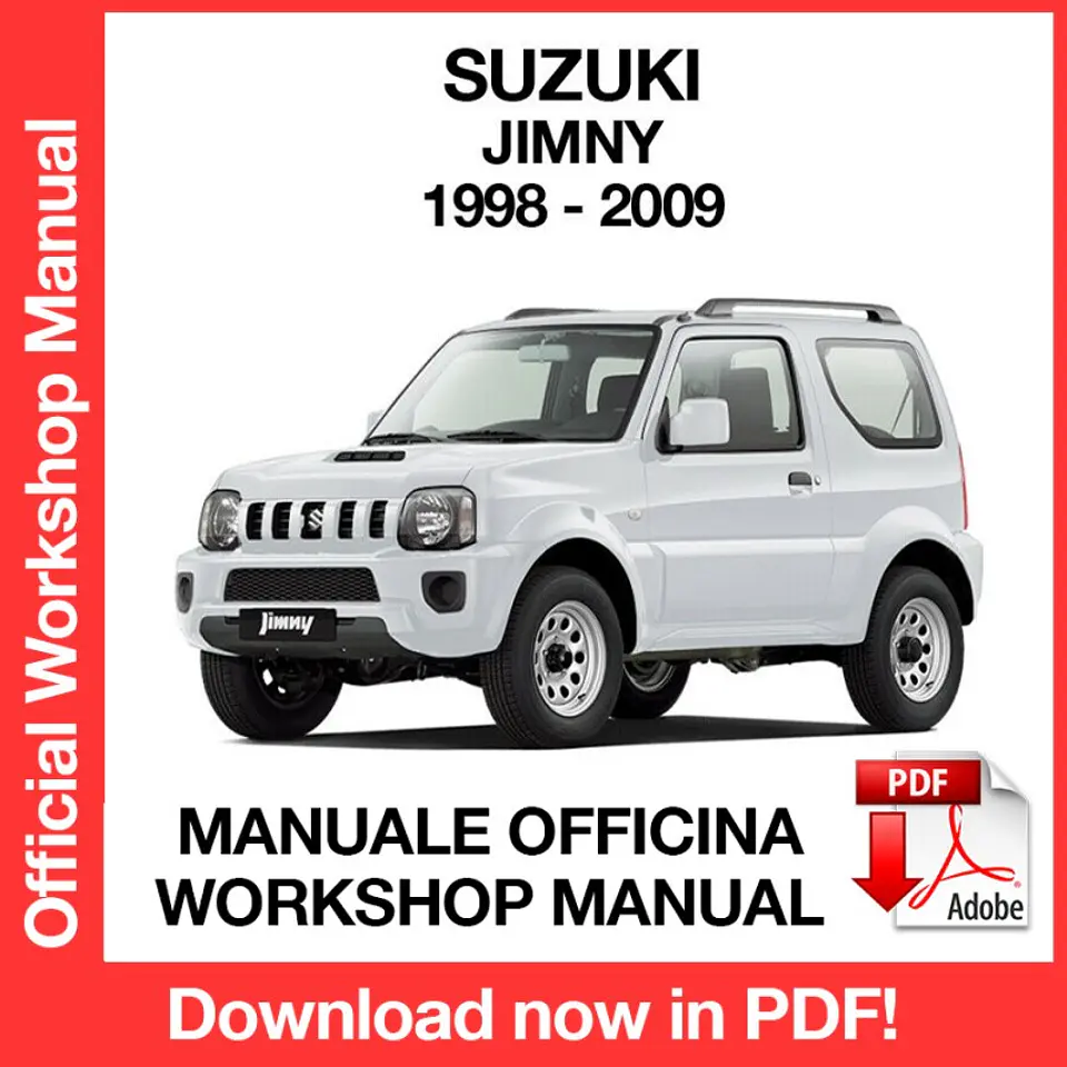 Suzuki Jimny (1998, 1999, 2000, 2001, 2002, 2003, 2004) (EN) Workshop Repair Manual FREE PDF Download 1
