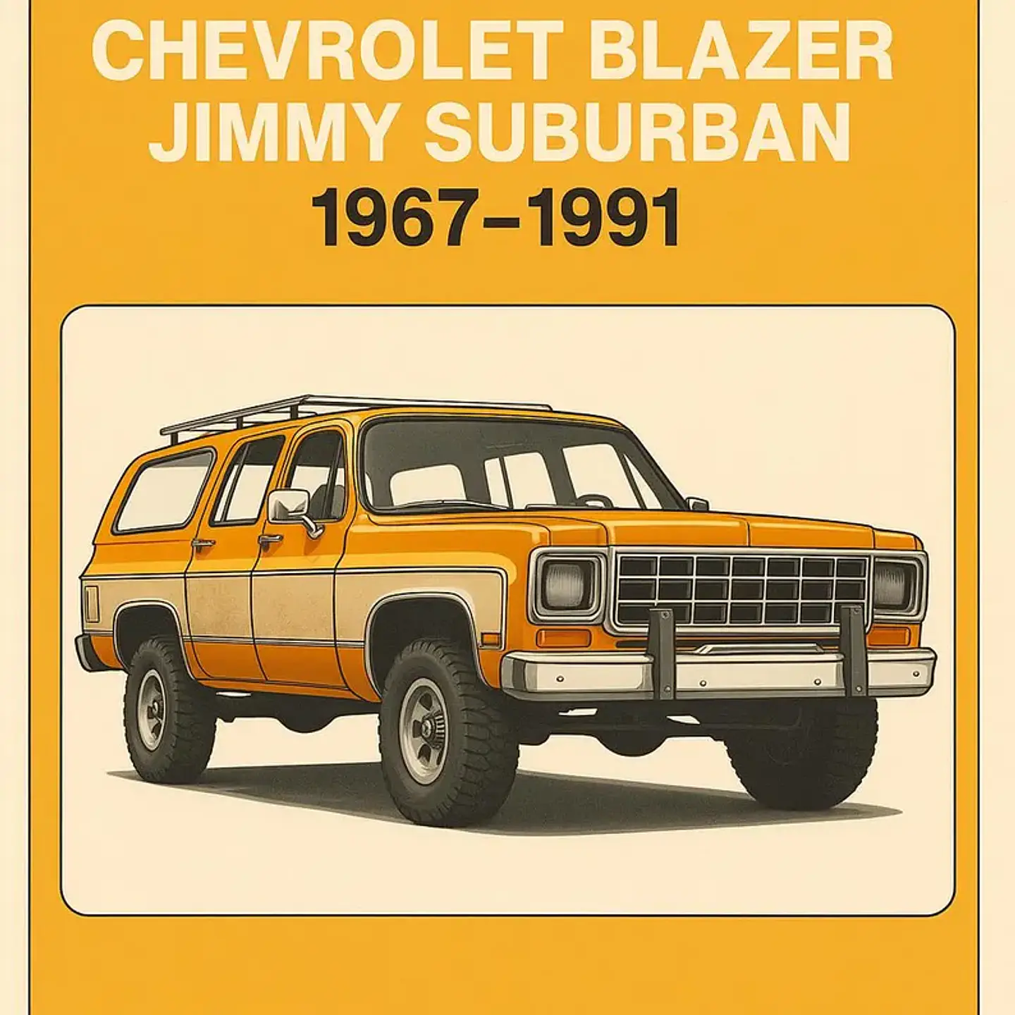 Chevrolet Blazer Jimmy Suburban 1967-1991 Workshop Manual FREE PDF Download 1