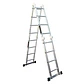 Escalera Black + Decker Articulada 4x4 150Kg - Miniatura 1