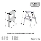 Escalera Black + Decker tipo Taburete 2 escalones, 50cm - Miniatura 3