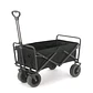 Carro para Compras Plegable Negro 90x58x58cm - Miniatura 1