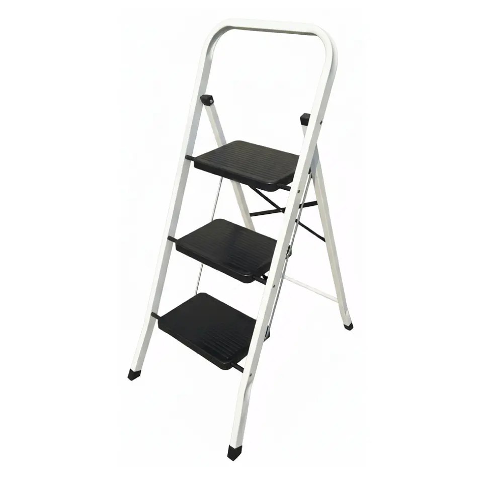 Escalera de 3 Peldaños Ultra Resistente con Patas Antideslizantes 1