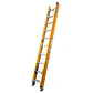 Escalera extensible 2x10 Dieléctrica altura 5,5mt - Miniatura 1