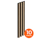 Wall Panel WPC Decorativo Roble Tostado, 240x16, 22mm, Caja 10 Unids. - Miniatura 2