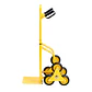 Carro Acero para Escalera Plegable, FT521 tipo Yegua, STANLEY - Miniatura 3