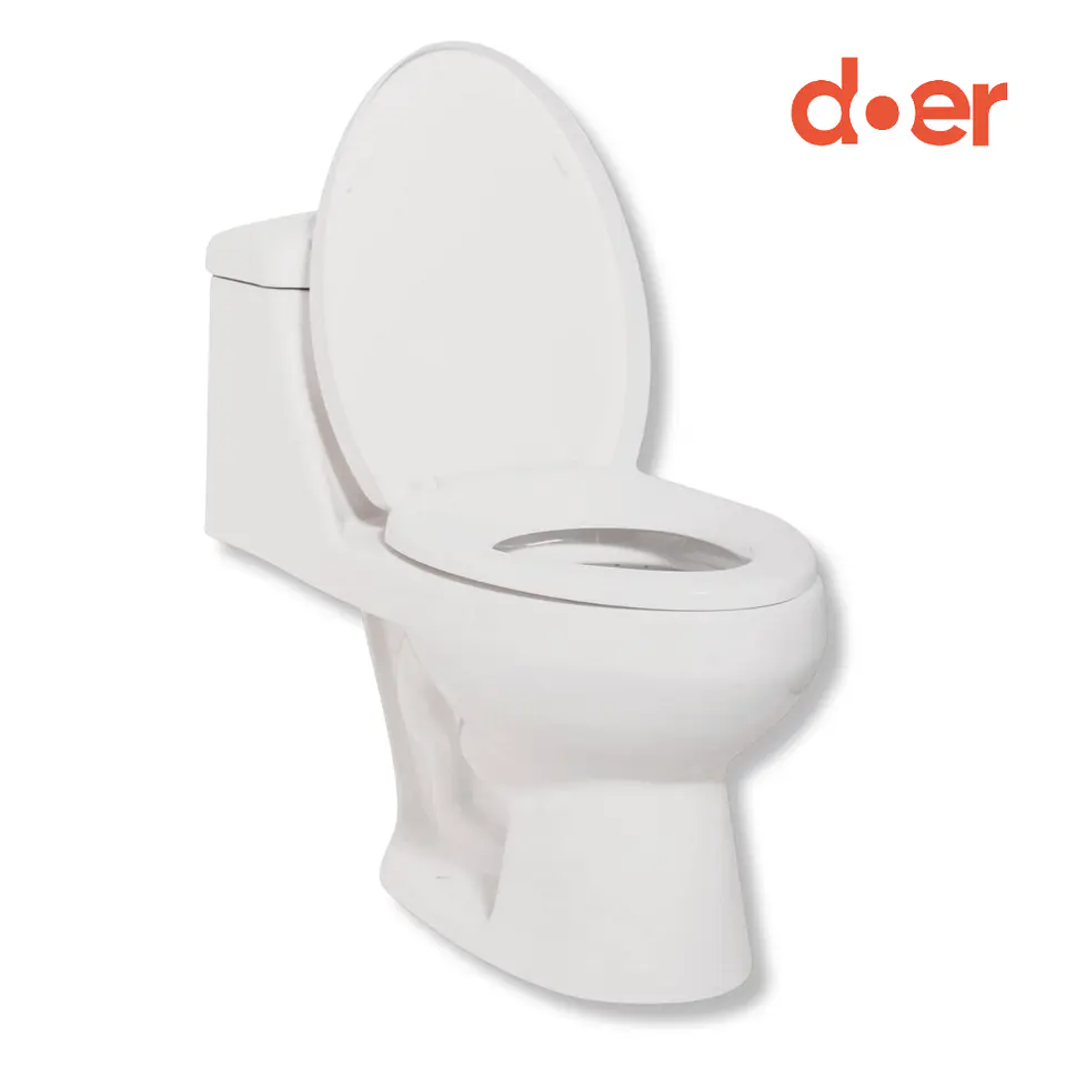 WC One Piece Certificado 4 y 6 litros descarga a Piso distancia 30cm Modelo I 6