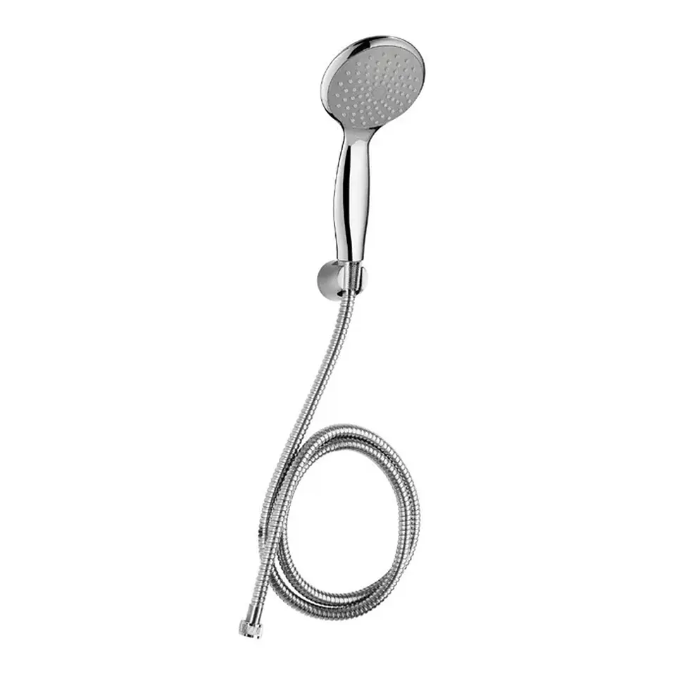 Juego De Ducha Anticalcáreo + Soporte y Flexible 1,5mt 1