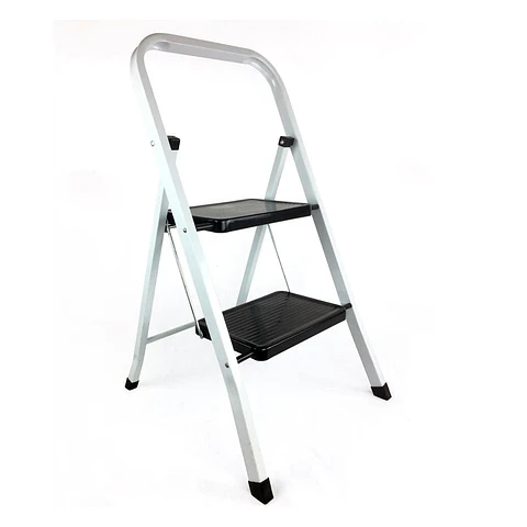 Escalera de 2 Peldaños Ultra Resistente con Patas Antideslizantes