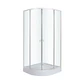 Cabina ducha Shower Curvo 80 x 80 x 192 cm Blanco - Miniatura 1