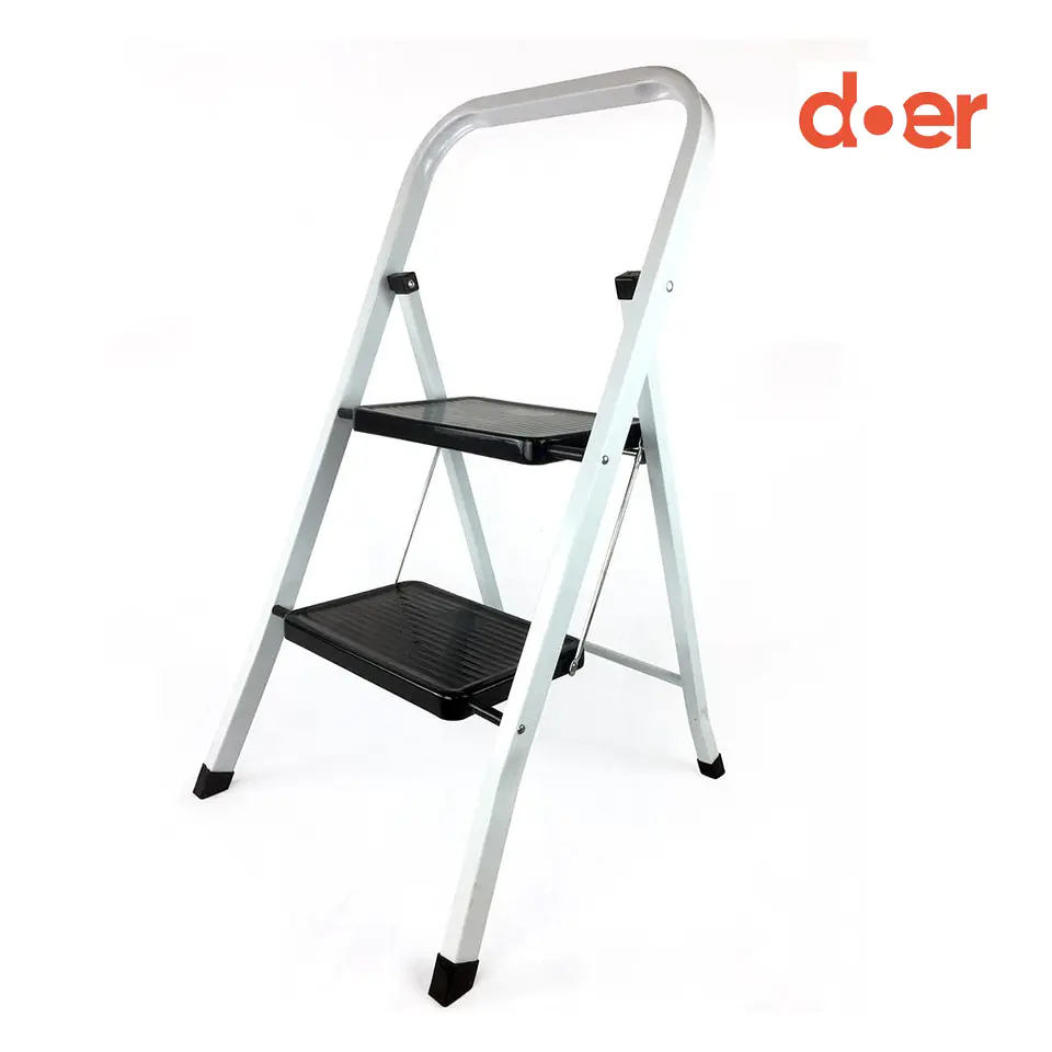 Escalera de 2 Peldaños Ultra Resistente con Patas Antideslizantes 2