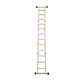 Escalera Stanley Articulada Dieléctrica 150Kg 4x3 - Miniatura 3