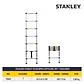 Escalera Stanley Telescópica SoftClose 2mt 7 escalones - Miniatura 4