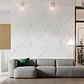 Plancha PVC estilo mármol, White para pared 122 x 244cm - Miniatura 1