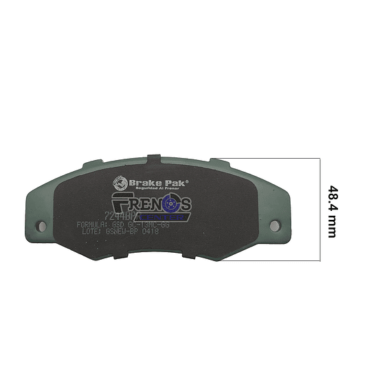 Pastilla De Freno Delantero Brake Pak Para  Eagle Medallion 