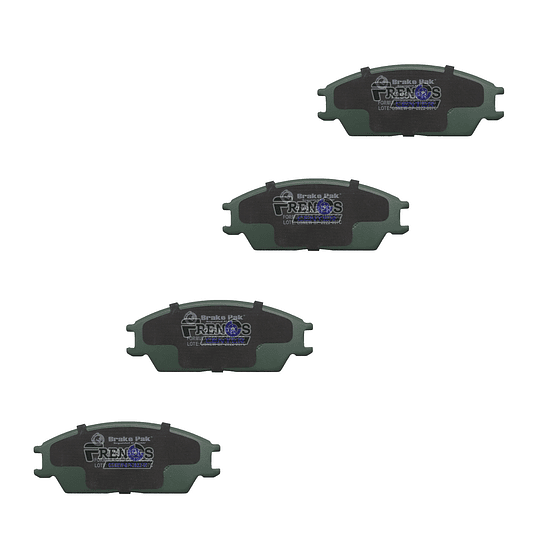 Pastilla De Freno Trasero Brake Pak Para  Jac 1.3 Taxi