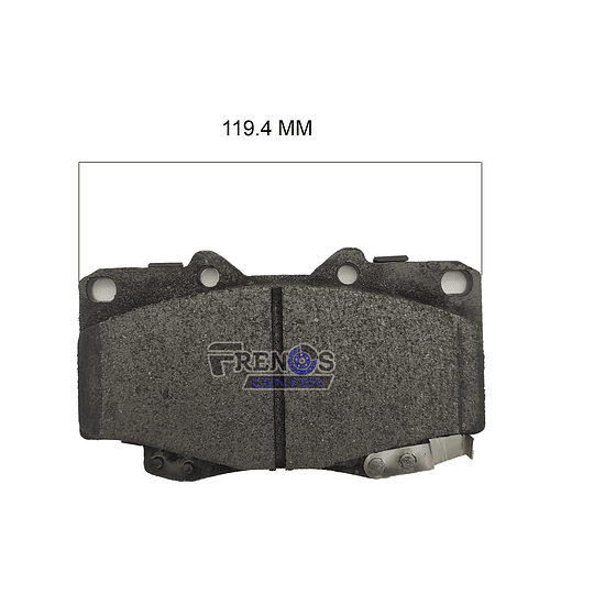 Pastilla De Freno Delantero Brake Pak Para  Toyota Pick Up