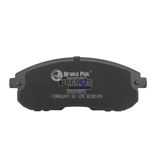 Pastilla De Freno Delantero Brake Pak Para  Infiniti I30