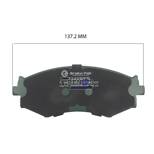 Pastilla De Freno Delantero Brake Pak Para  Infiniti G20