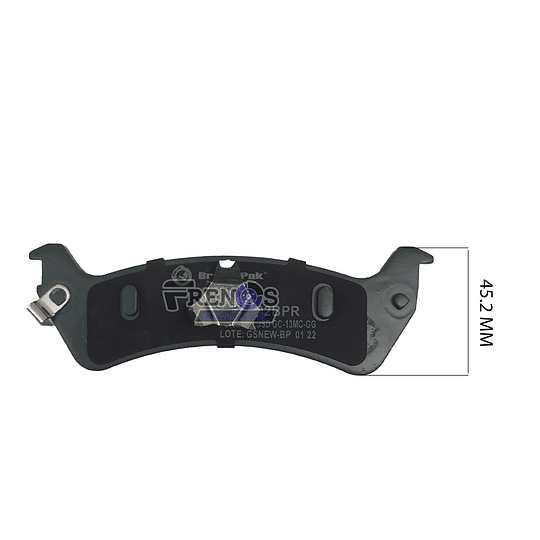 Pastilla De Freno Trasero Brake Pak Para  Ford Explorer