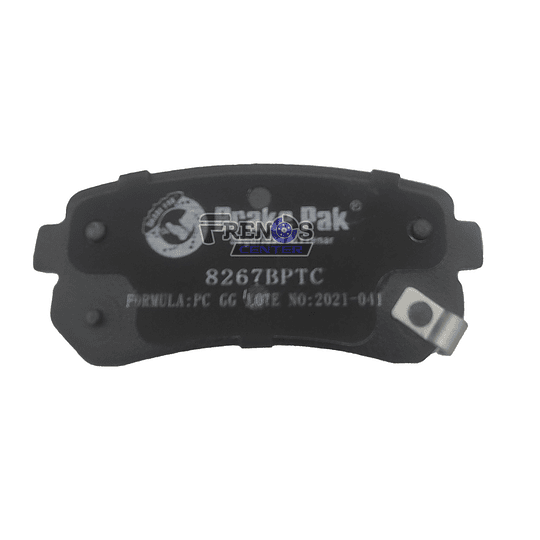 Pastilla De Freno Trasero Brake Pak Para  Kia Koup 