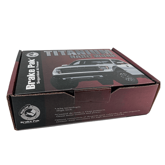 Pastilla De Freno Trasero Brake Pak Para  Mercury Mariner