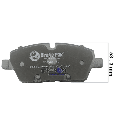 Pastilla De Freno Delantero Brake Pak Para  Mini Sr56