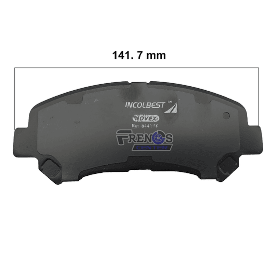 Pastilla De Freno Delantero Incolbest Para  Nissan Maxima 