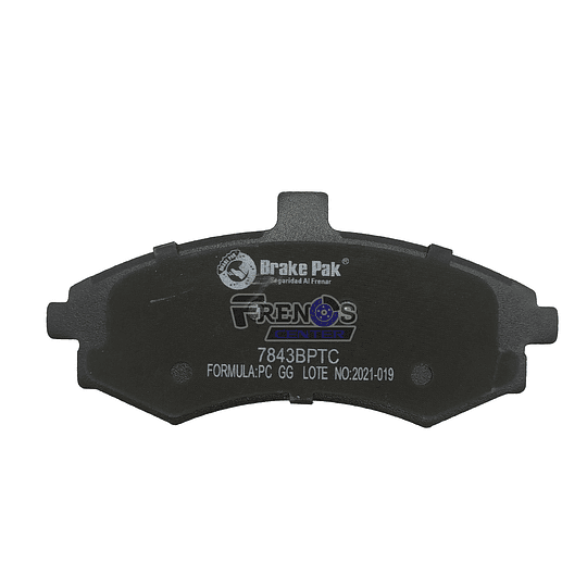 Pastilla De Freno Delantero Brake Pak Para  Hyundai Elantra