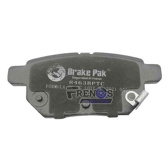 Pastilla De Freno Trasero Brake Pak Para  Baic X25