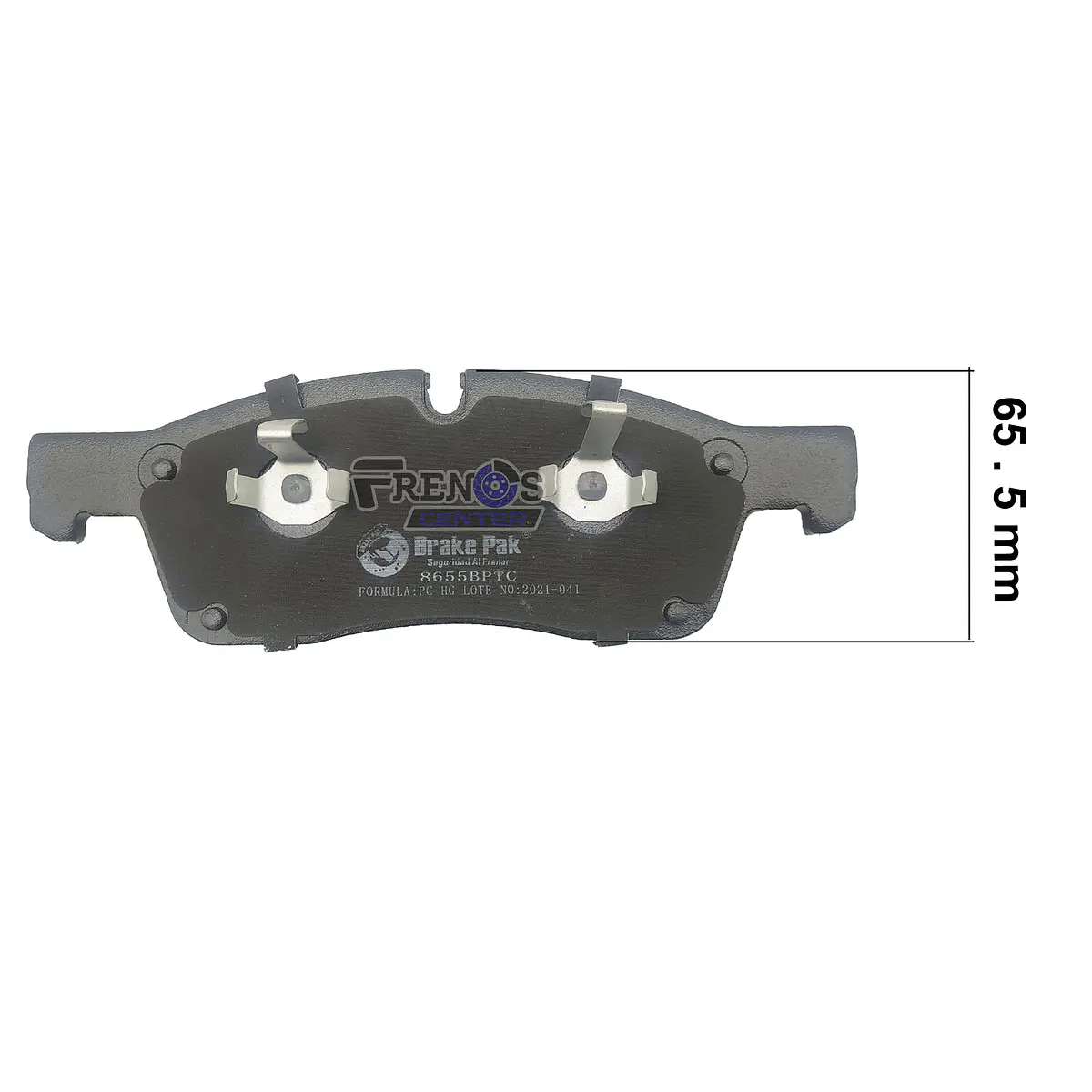 Pastilla De Freno Delantero Para Hyundai Elantra Titanio Cerámica