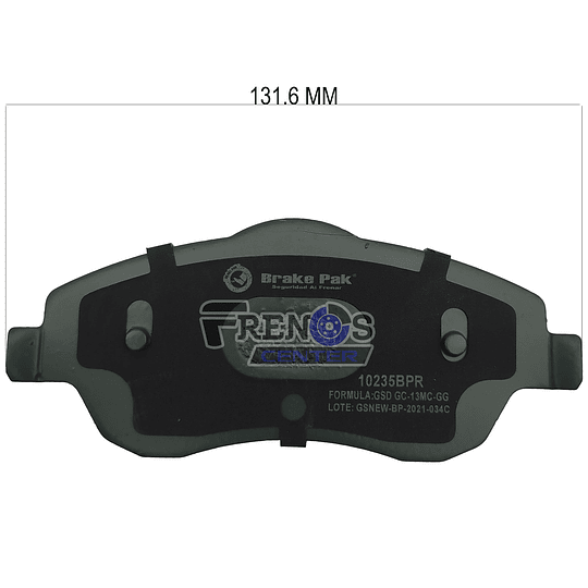 Pastilla De Freno Delantero Brake Pak Para  Chevrolet Vectra