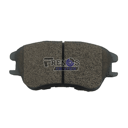 Pastilla De Freno Delantero Brake Pak Para  Hyundai Santro