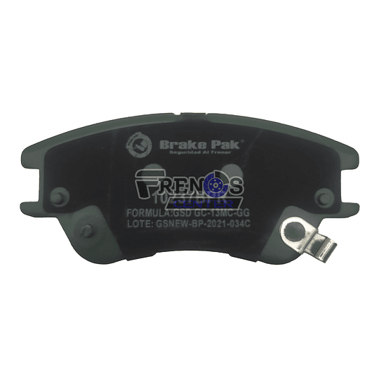 Pastilla De Freno Delantero Brake Pak Para  Hyundai Atos