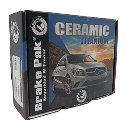 Pastilla De Freno Trasero Brake Pak Para  Hyundai Elantra