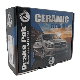 Pastilla De Freno Trasero Brake Pak Para  Peugeot Partner