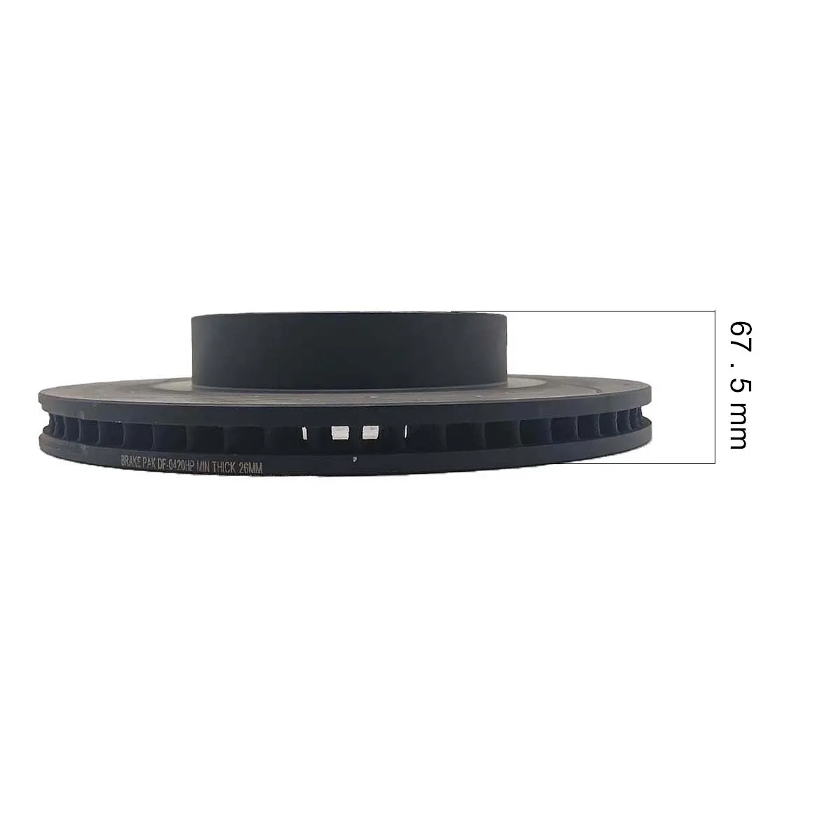 GH Disco Freno Anteriore Ventilato Per Mercedes W210, W203 – 300mm, GH-403300